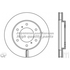 0990-1605 ASHUKI Тормозной диск