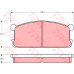 GDB194 TRW Комплект тормозных колодок, дисковый тормоз