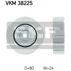 VKM 38225 SKF Паразитный / ведущий ролик, поликлиновой ремень