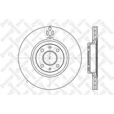 6020-9923V-SX STELLOX Тормозной диск