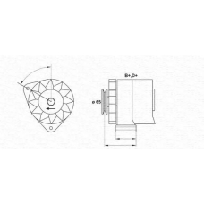 943356523010 MAGNETI MARELLI Генератор