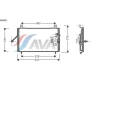 KA5003 AVA Конденсатор, кондиционер