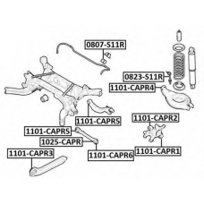 1101-CAPR5 ASVA Подвеска, рычаг независимой подвески колеса