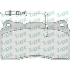 05P863 LPR Комплект тормозных колодок, дисковый тормоз