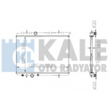 225300 KALE OTO RADYATOR Радиатор, охлаждение двигателя