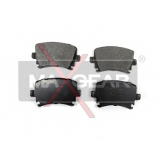 19-0475 MAXGEAR Комплект тормозных колодок, дисковый тормоз