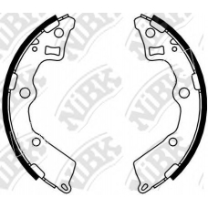 FN0618 NiBK Комплект тормозных колодок