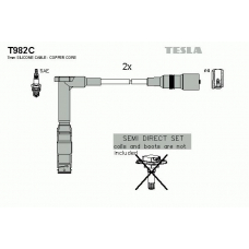 T982C TESLA Комплект проводов зажигания