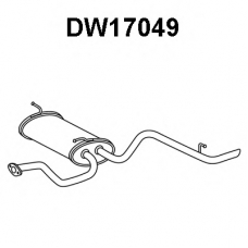 DW17049 VENEPORTE Глушитель выхлопных газов конечный