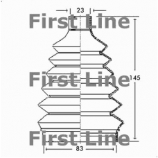 FCB2325 FIRST LINE Пыльник, приводной вал