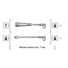 941318111155 MAGNETI MARELLI Комплект проводов зажигания