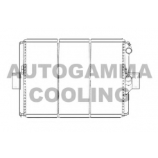 404056 AUTOGAMMA Радиатор, охлаждение двигателя