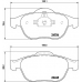 2453601 TEXTAR Комплект тормозных колодок, дисковый тормоз