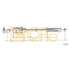11.198 COFLE Тросик газа
