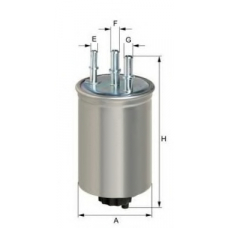 XN113 UNIFLUX FILTERS Топливный фильтр