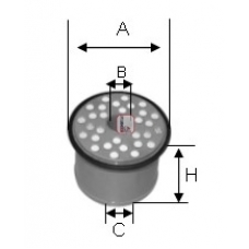 S 0910 NC SOFIMA Топливный фильтр