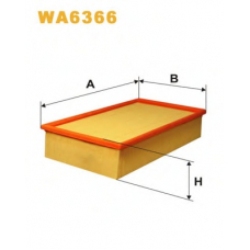 WA6366 WIX Воздушный фильтр