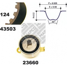 23503 MAPCO Комплект ремня грм