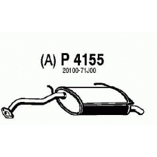 P4155 FENNO Глушитель выхлопных газов конечный