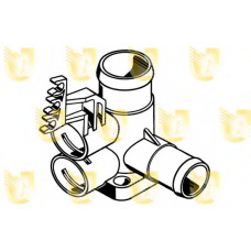 341803 UNIGOM Фланец охлаждающей жидкости