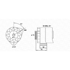 943356712010 MAGNETI MARELLI Генератор