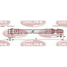 LH0490 DELPHI Тормозной шланг