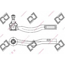 DE1292 DJ PARTS Наконечник поперечной рулевой тяги