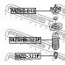 MZSHB-323F FEBEST Защитный колпак / пыльник, амортизатор