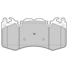 FBP-1839 FREMAX Комплект тормозных колодок, дисковый тормоз