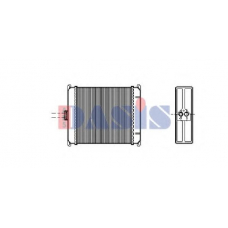 169060N AKS DASIS Теплообменник, отопление салона