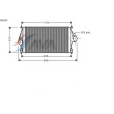 CN4130 AVA Интеркулер