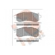 RB1507 R BRAKE Комплект тормозных колодок, дисковый тормоз