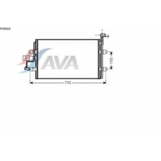 VW5262 AVA Конденсатор, кондиционер