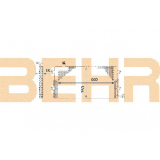 7401553 BEHR Condenser