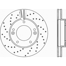 BDRS2240.25 OPEN PARTS Тормозной диск