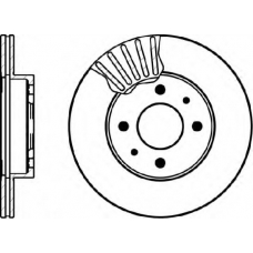 MDC1204 MINTEX Тормозной диск