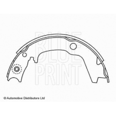 ADC44121 BLUE PRINT Комплект тормозных колодок, стояночная тормозная с