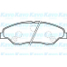 BP-4009 KAVO PARTS Комплект тормозных колодок, дисковый тормоз