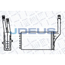 207V04 JDEUS Теплообменник, отопление салона