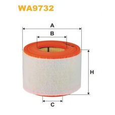 WA9732 WIX Воздушный фильтр