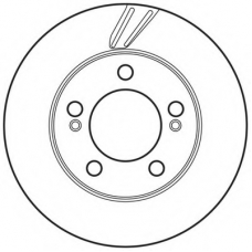 562785BC BENDIX Тормозной диск