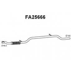 FA25666 VENEPORTE Труба выхлопного газа