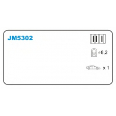 JM5302 JANMOR Катушка зажигания