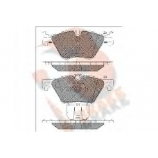 RB2002 R BRAKE Комплект тормозных колодок, дисковый тормоз