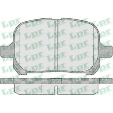05P953 LPR Комплект тормозных колодок, дисковый тормоз
