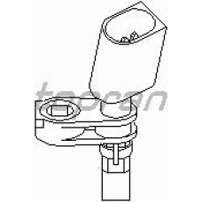 110 608 TOPRAN Датчик, частота вращения колеса