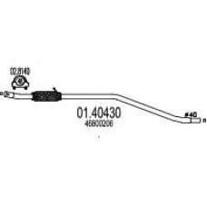 01.40430 MTS Труба выхлопного газа