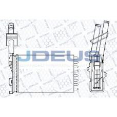 223V07 JDEUS Теплообменник, отопление салона