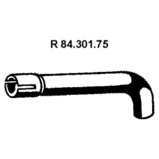 84.301.75 EBERSPACHER Труба выхлопного газа