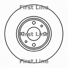 FBD074 FIRST LINE Тормозной диск